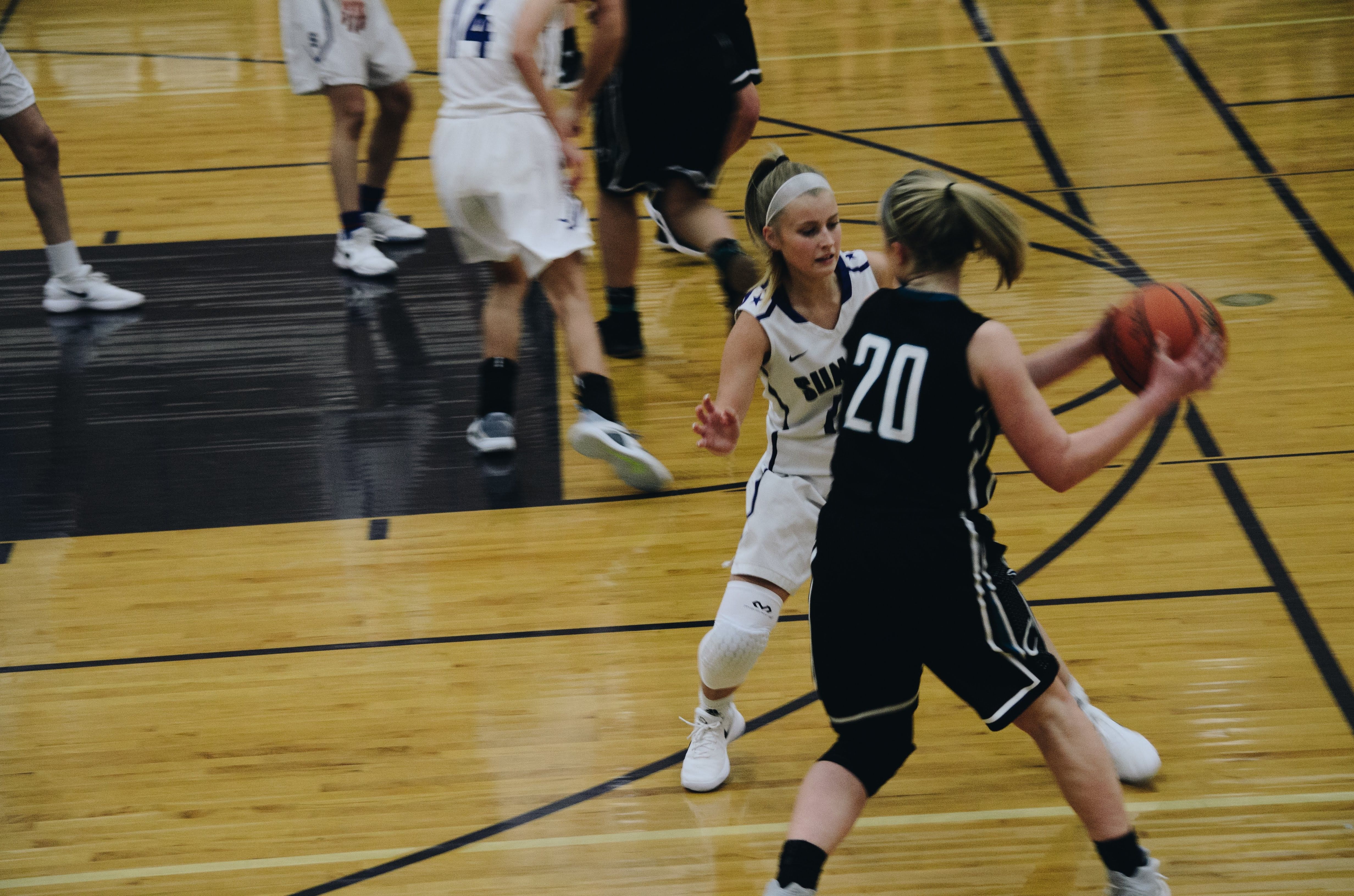 Illustrative basketball stock photo; not the teams or game covered