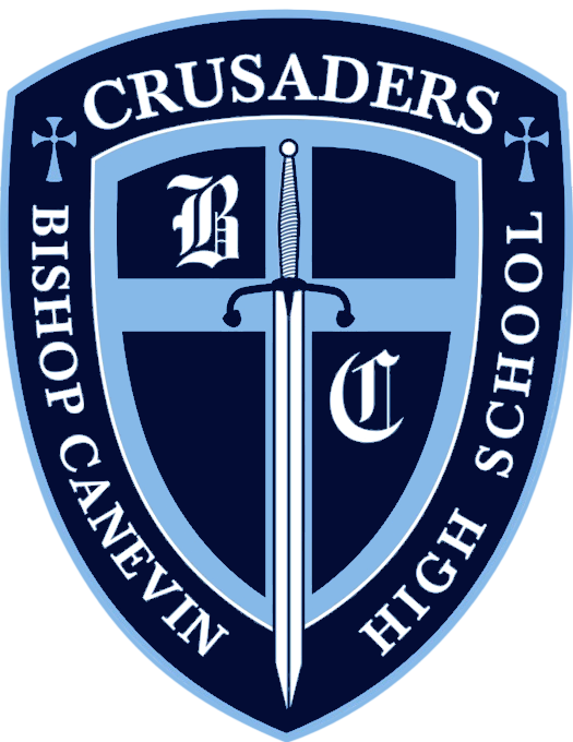 Bishop Canevin Crusaders logo
