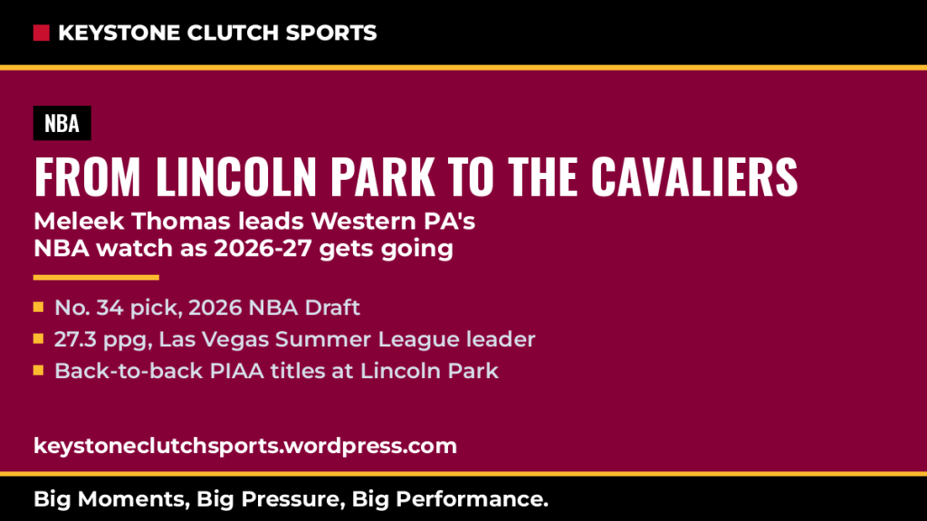 Lincoln Park’s Meleek Thomas Doesn’t Play as Cavaliers Open at&nbsp;Philadelphia