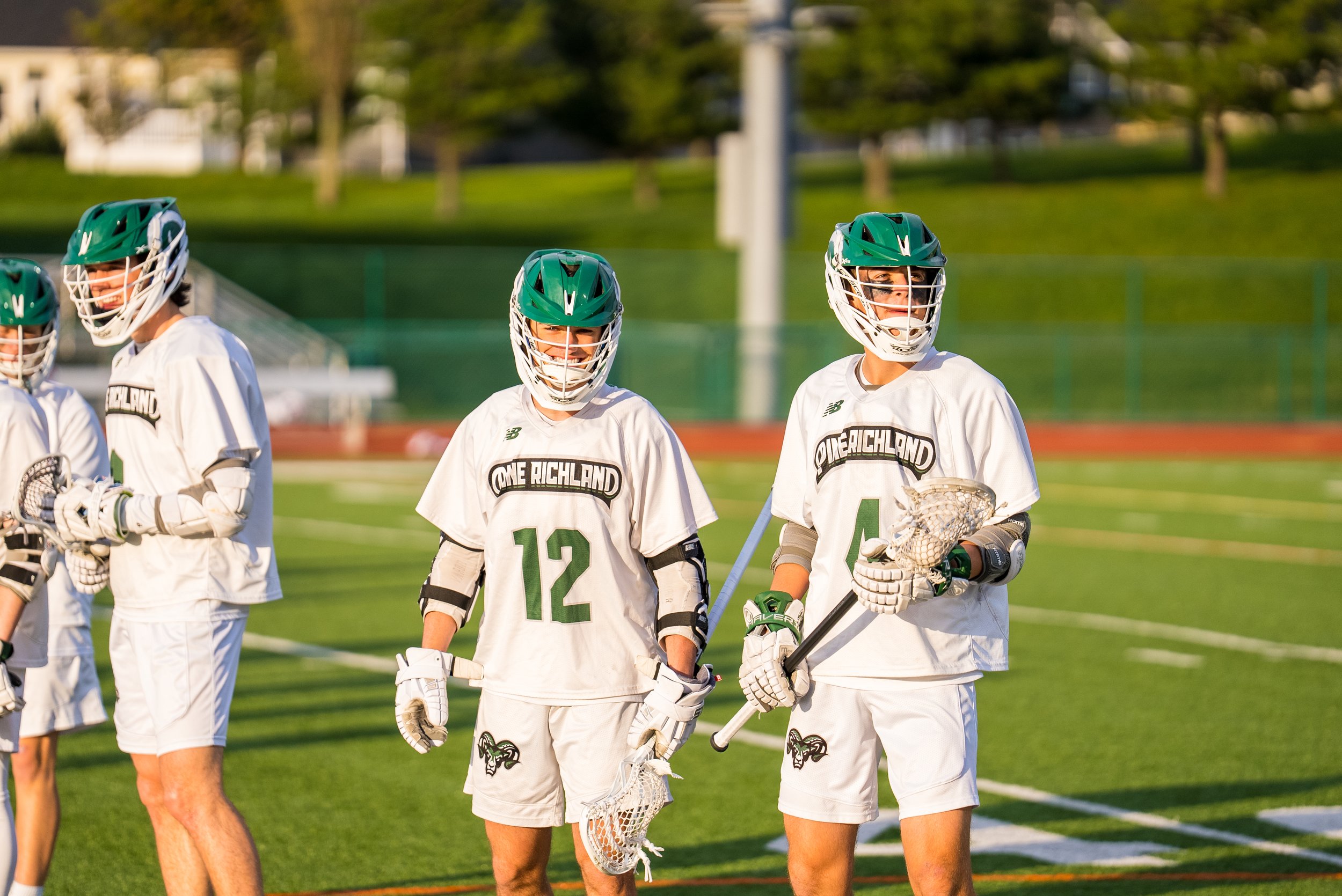 High school lacrosse players